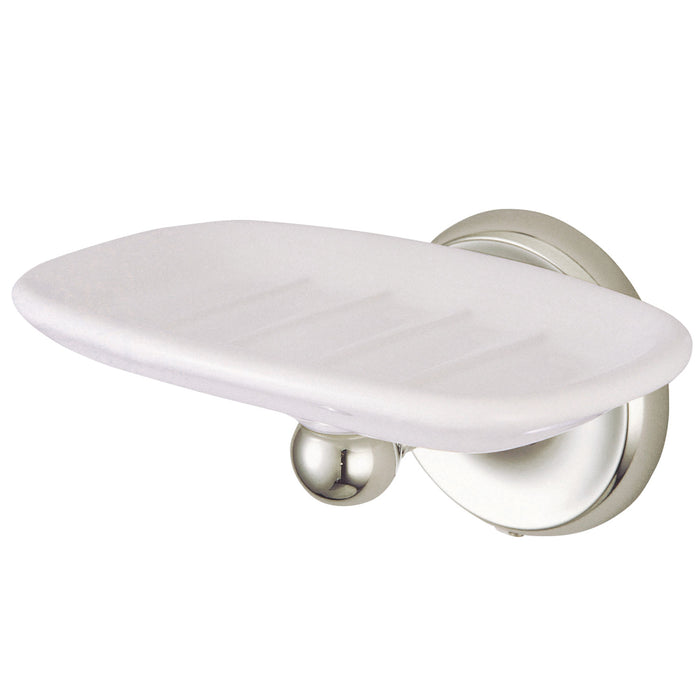 Classic BA315SN Wall Mount Soap Dish Holder, Brushed Nickel