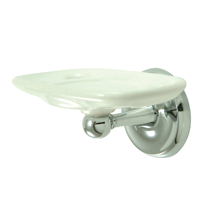 Kingston Heirloom BA316C - Classic Toothbrush and Tumbler Holder, Polished Chrome