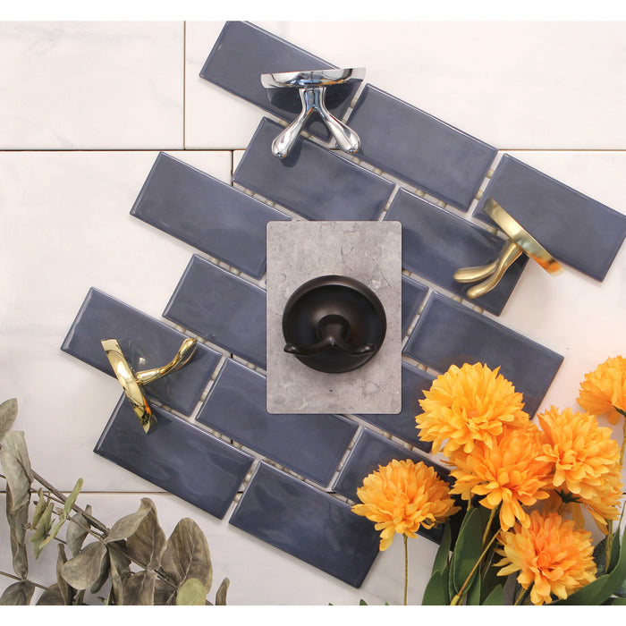 Classic BA317MB Robe Hook, Matte Black