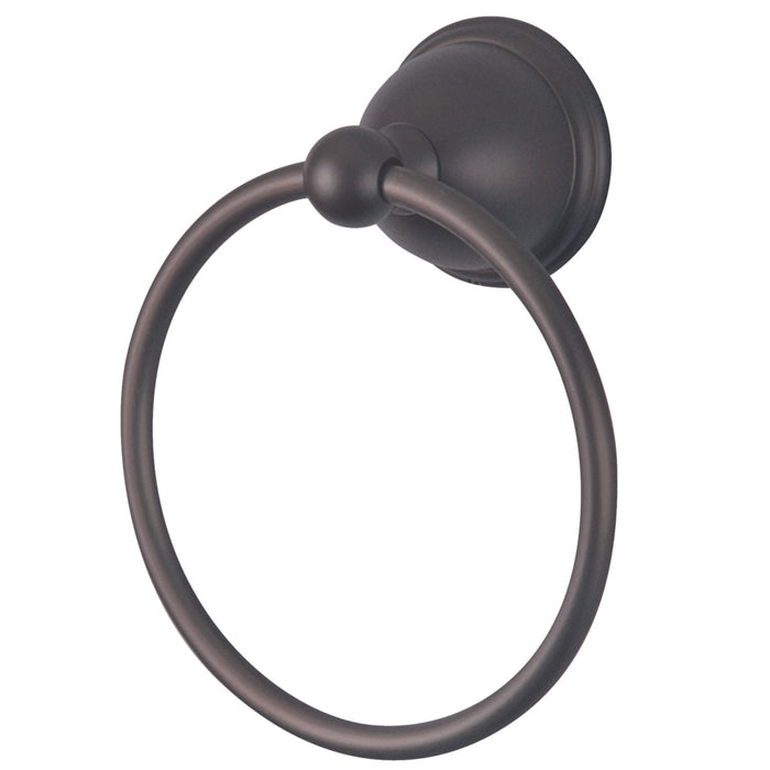 Kingston Heirloom BA3964ORB - Restoration 6-Inch Towel Ring, Oil Rubbed Bronze
