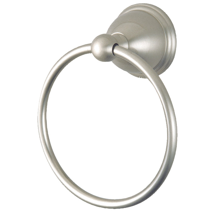Kingston Heirloom BA3964SN - Restoration 6-Inch Towel Ring, Brushed Nickel