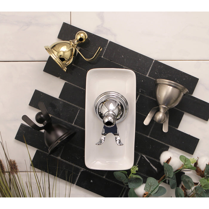 Kingston Heirloom BA3967C - Restoration Robe Hook, Polished Chrome