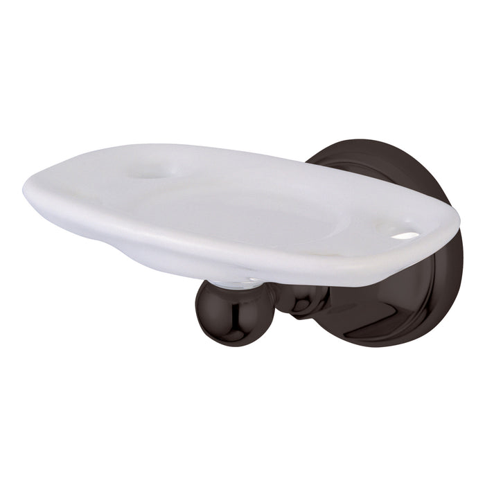 Kingston Tulare BA4816ORB - Metropolitan Toothbrush and Tumbler Holder, Oil Rubbed Bronze