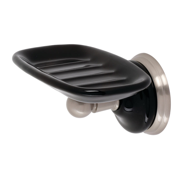 Water Onyx BA9115BN Wall Mount Soap Dish Holder, Brushed Nickel
