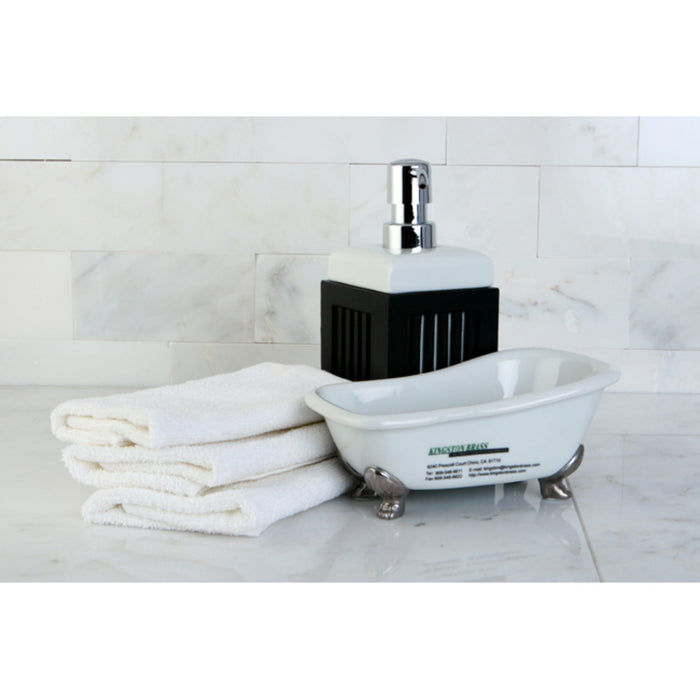 Vintage BATUB 7-Inch Mini Tub, White