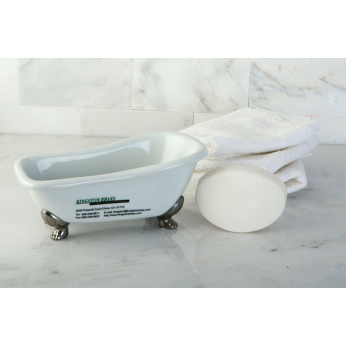 Vintage BATUB 7-Inch Mini Tub, White