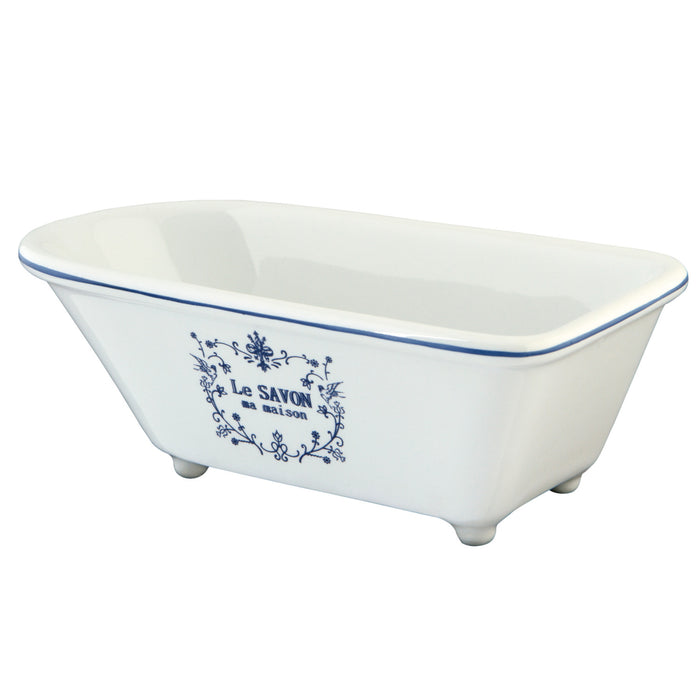 Le Savon BATUBRW 5-5/8-Inch Mini Tub, White