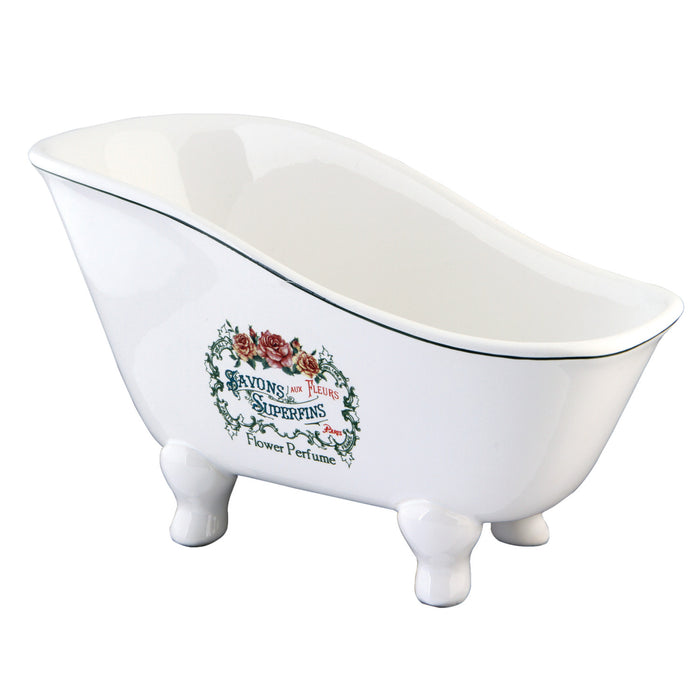 Kingston Heirloom BATUBSRW - Savons Superfins 8-1/16-Inch Mini Tub, White