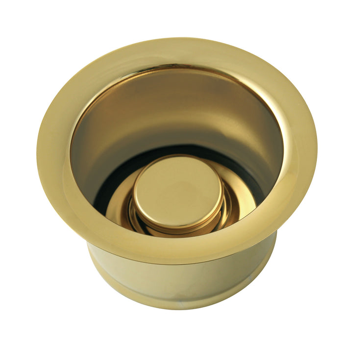 Made To Match BS2002 Extended Disposal Flange, Polished Brass