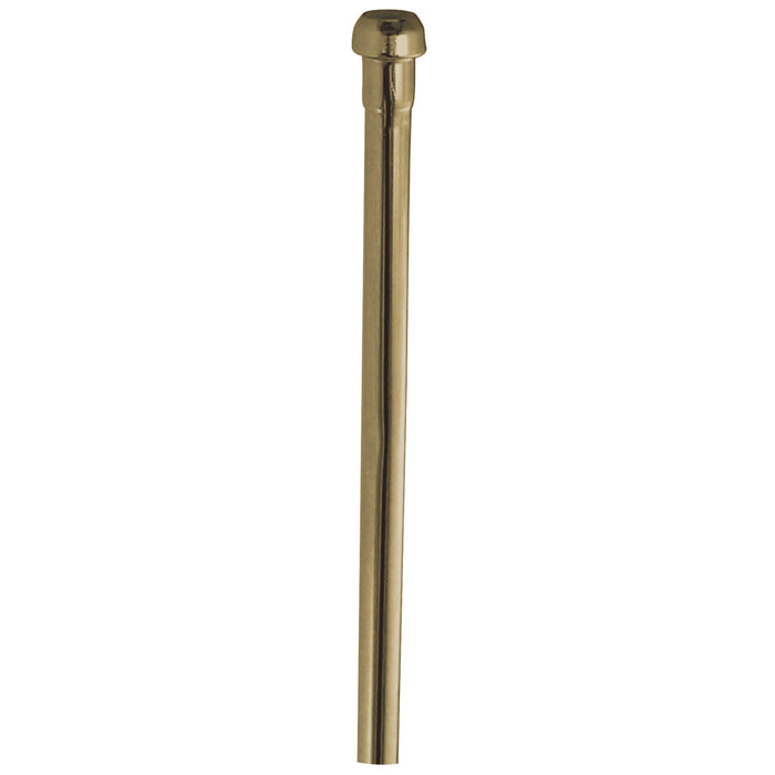 Complement CB38202 20-Inch Bullnose Bathroom Supply Line, Polished Brass