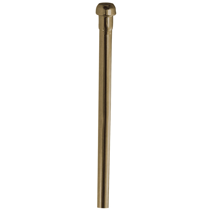Complement CB38302 30-Inch Bullnose Bathroom Supply Line, Polished Brass