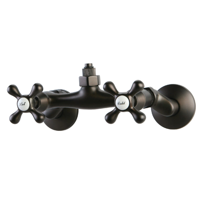 Vintage CC2135 Wall-Mount Tub Filler Faucet with Riser Adapter, Oil Rubbed Bronze