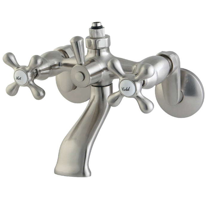 Vintage CC2668 Wall-Mount Tub Faucet with Riser Adaptor, Brushed Nickel