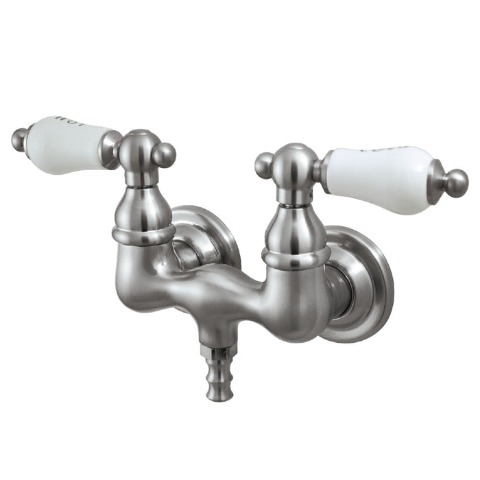 Vintage CC33T8 Two-Handle 2-Hole Tub Wall Mount Tub Faucet, Brushed Nickel