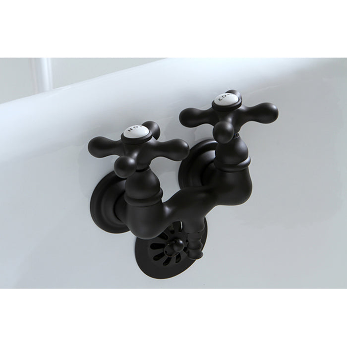 Vintage CC37T5 Two-Handle 2-Hole Tub Wall Mount Tub Faucet, Oil Rubbed Bronze
