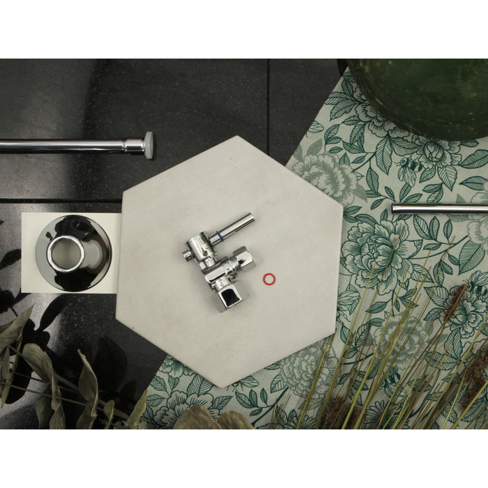 Kingston Sona CC43101DLTKF20 - Trimscape Contemporary Plumbing Toilet Trim Kit, Polished Chrome