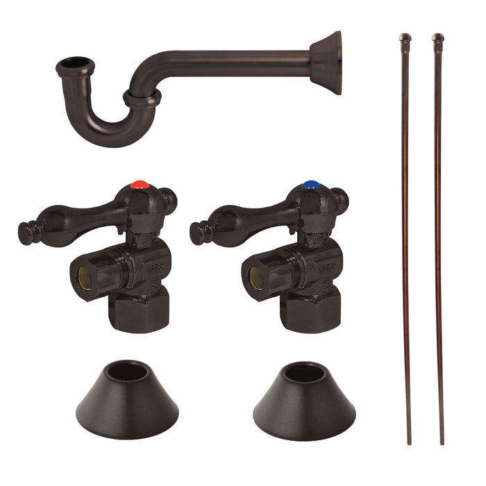 Trimscape CC43105LKB30 Traditional Plumbing Sink Trim Kit with P-Trap, Oil Rubbed Bronze