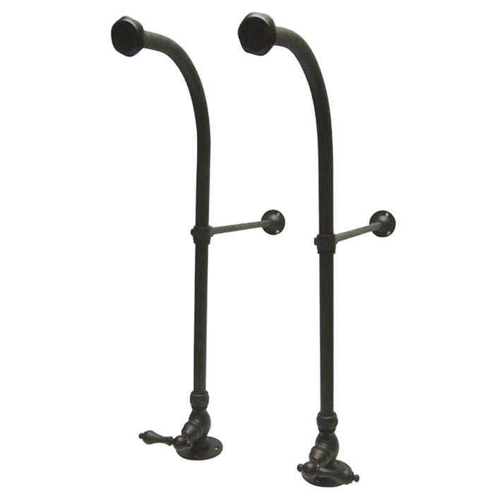 Vintage CC455ML Rigid Freestand Supplies with Stops and Lever Handles, Oil Rubbed Bronze