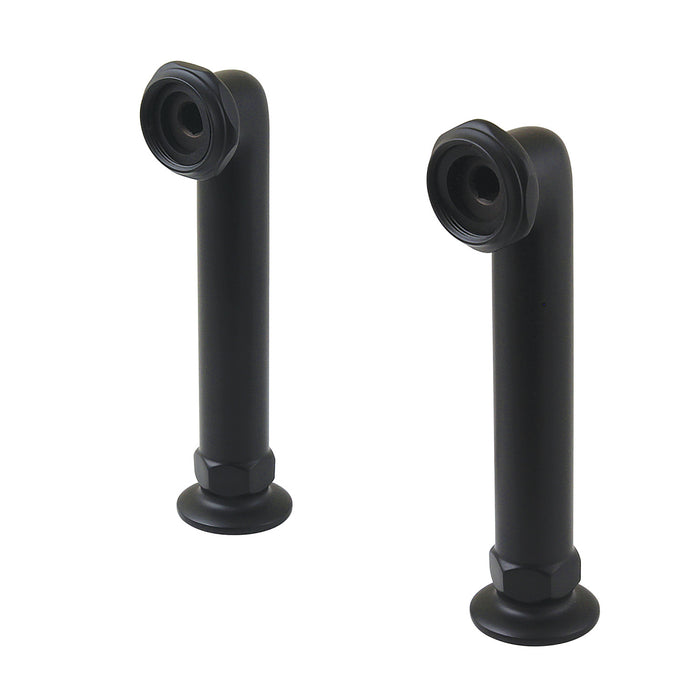 Kingston Vintage CC6RS0 6-Inch Deck Mount Tub Faucet Riser, Matte Black