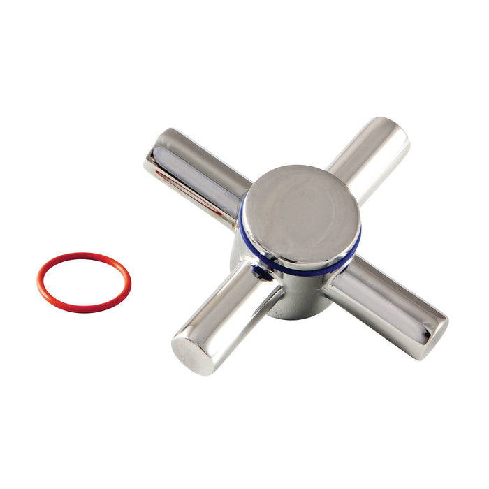 Kingston Concord CCDVDXH1 Brass Cross Handle, Polished Chrome