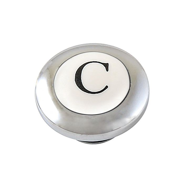 CCHICX1C Cold Handle Index Button, Polished Chrome