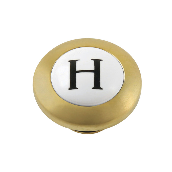 CCHICX7H Hot Handle Index Button, Brushed Brass