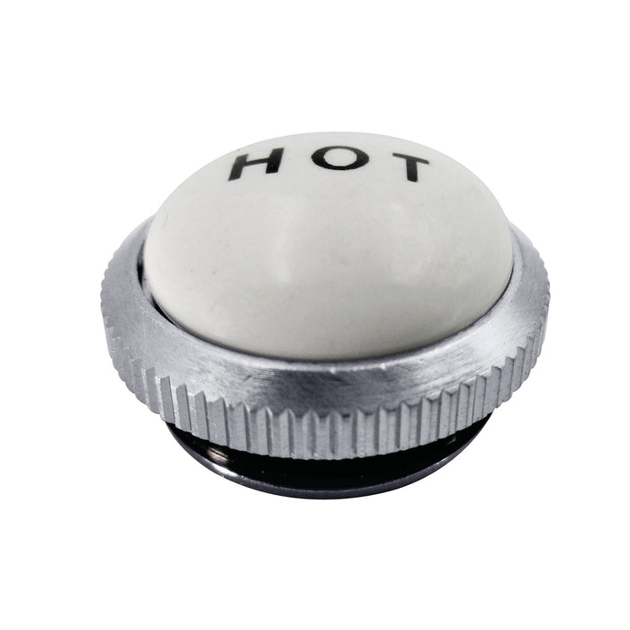 CCHIMX1H Hot Handle Index Button, Polished Chrome