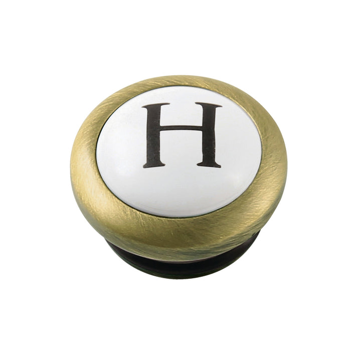 CCHIMX3CSH Hot Handle Index Button, Antique Brass