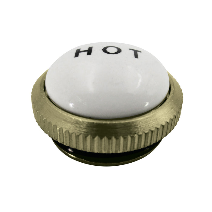 CCHIMX3H Hot Handle Index Button, Antique Brass