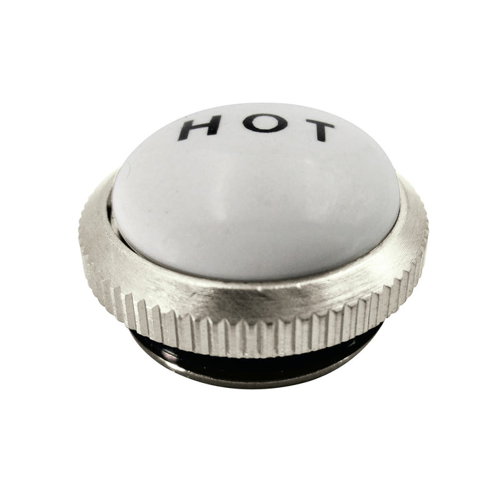 CCHIMX6H Hot Handle Index Button, Polished Nickel