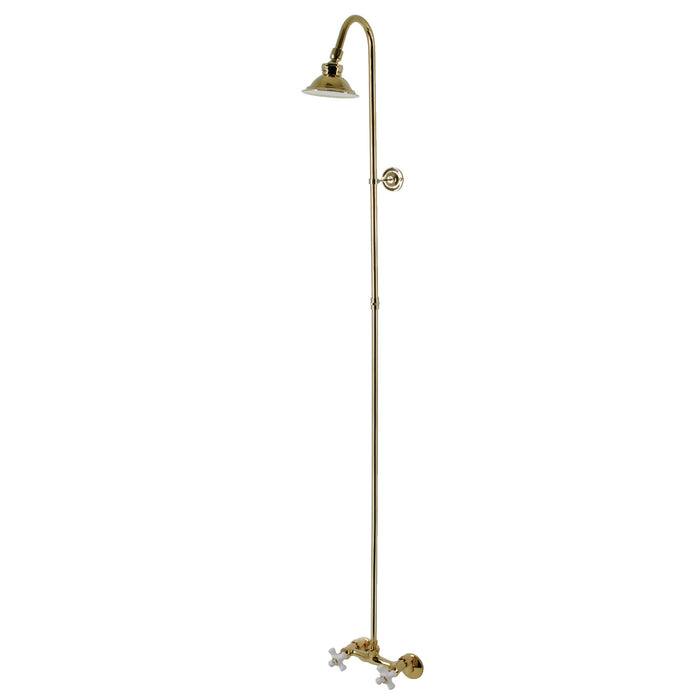 Vintage CCK2132PX Shower Combo, Polished Brass
