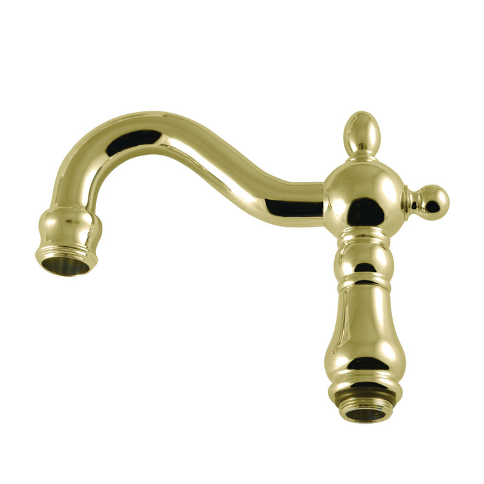 Kingston CCP1001T2 Brass Faucet Spout for CC1001T2 Series, Polished Brass