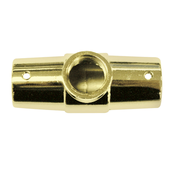 Vintage CCRCA2 Shower Ring Connector (3 Holes), Polished Brass