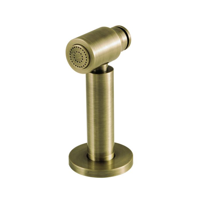 Concord CCRP61K3 Brass Kitchen Faucet Side Sprayer, Antique Brass