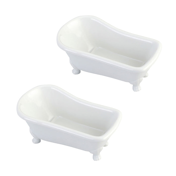 DBATUBW 7-Inch Mini Tub (2-Pieces), White