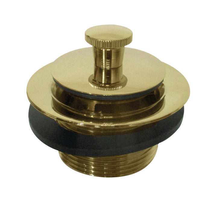 Made To Match DLL202 Brass Lift and Turn Tub Drain, Polished Brass