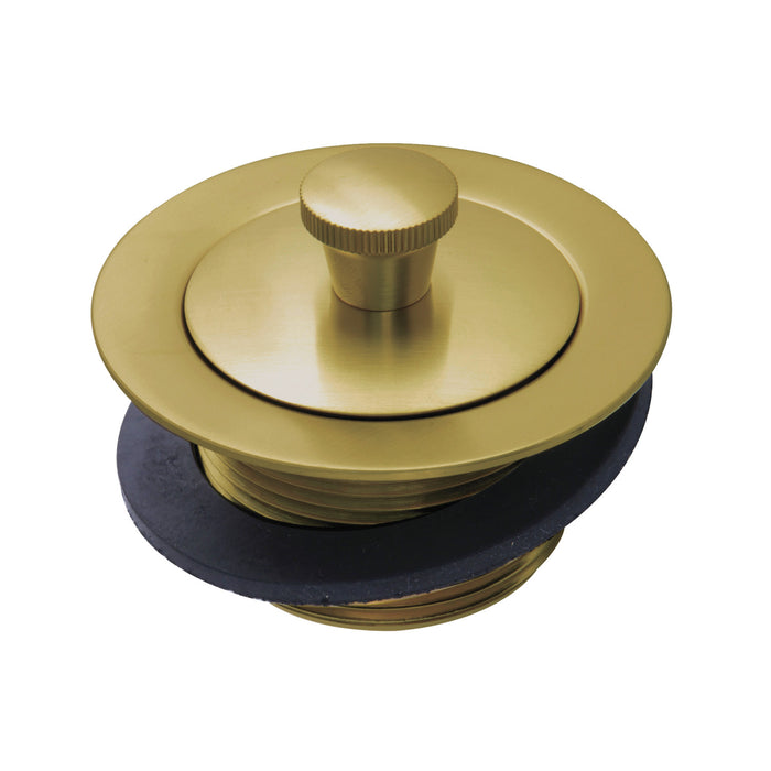 Made To Match DLL207 Brass Lift and Turn Tub Drain, Brushed Brass