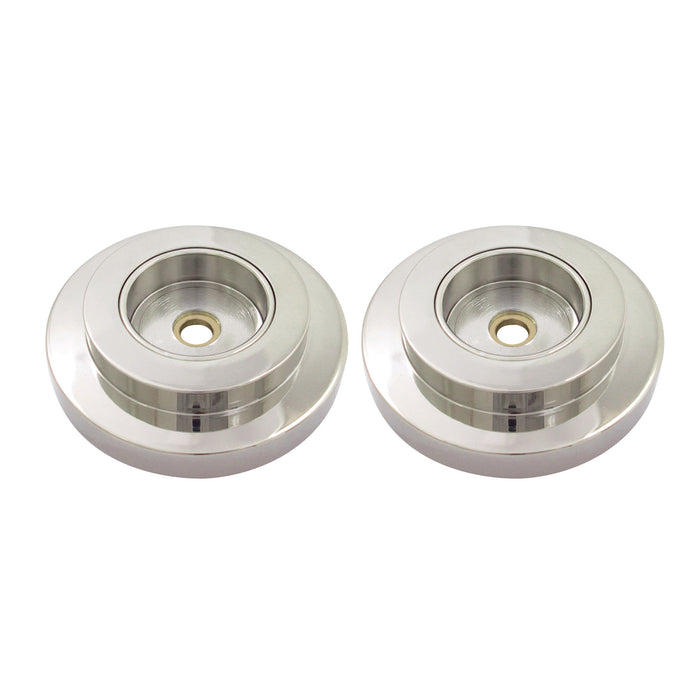 Kingston Sona DRF414126 - Manhattan 1-1/4-Inch Brass Grab Bar Flange (1 Pair), Polished Nickel