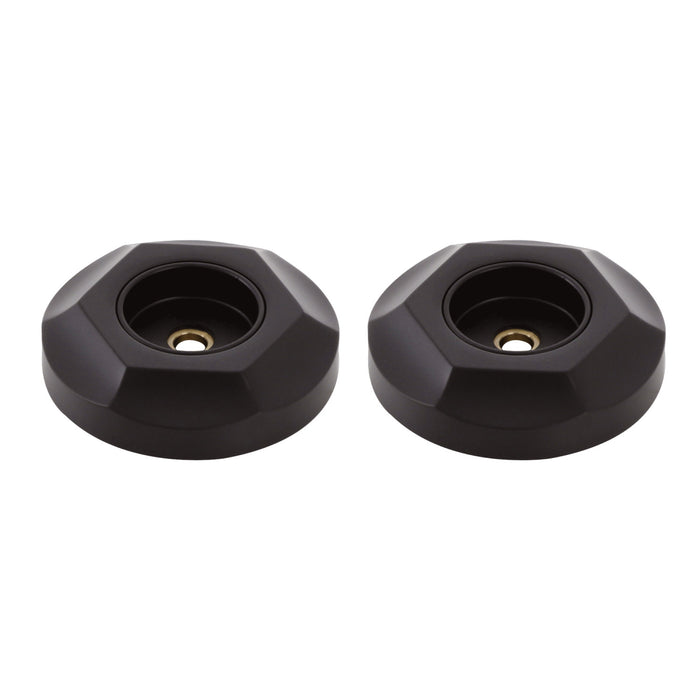 Kingston Tulare DRF714125 - Metropolitan 1-1/4-Inch Brass Grab Bar Flange (1 Pair), Oil Rubbed Bronze