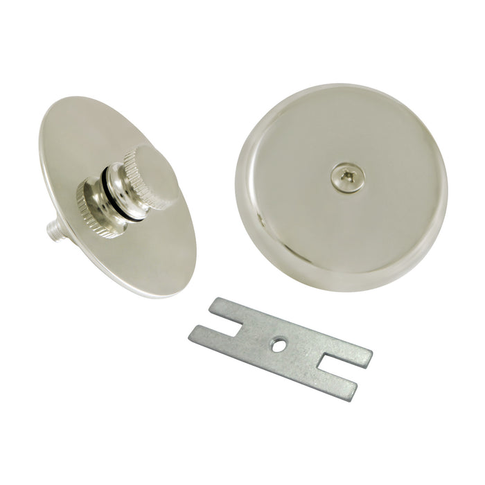 Trimscape DTL5303A6 Zinc Alloy Lift and Turn Tub Drain Replacement Trim Kit, Polished Nickel