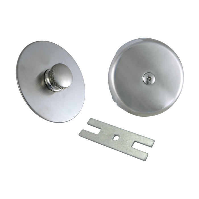 Trimscape DTL5303A8 Zinc Alloy Lift and Turn Tub Drain Replacement Trim Kit, Brushed Nickel