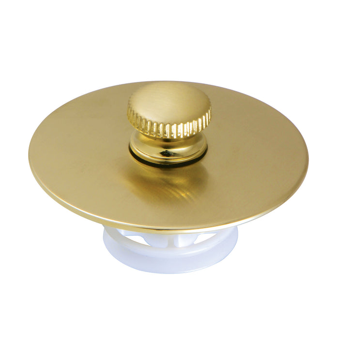 Trimscape DTL5304A7 Universal Cover-Up Tub Drain Stopper, Brushed Brass
