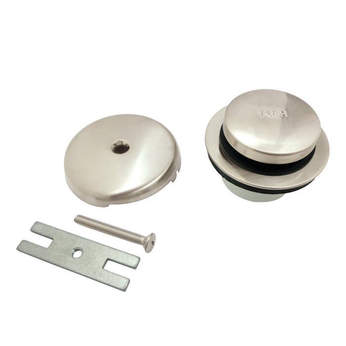 Trimscape DTT5302A6 Zinc Alloy Toe Touch Tub Drain Conversion Kit, Polished Nickel