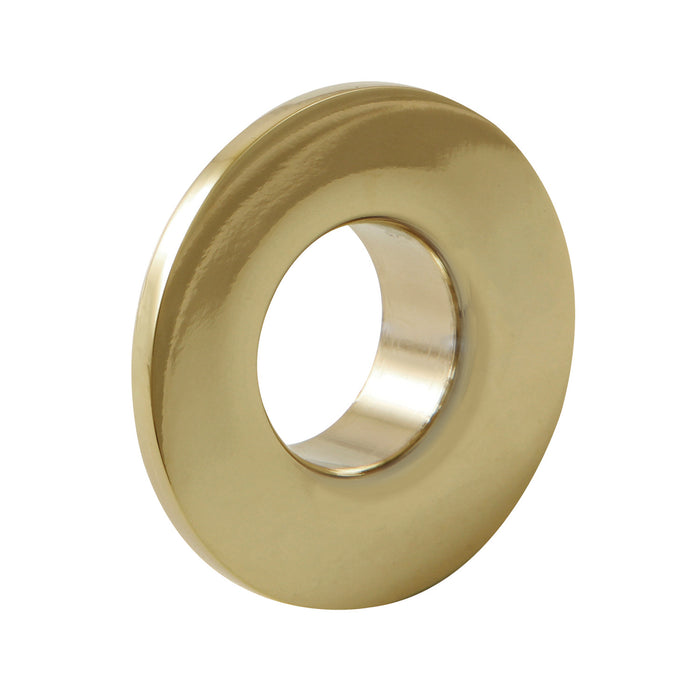 Made To Match EVF1112 Sink Overflow Hole Cover Ring, Polished Brass