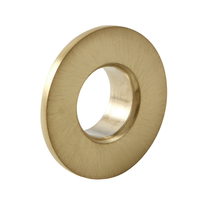 Made To Match EVF1117 Sink Overflow Hole Cover Ring, Brushed Brass
