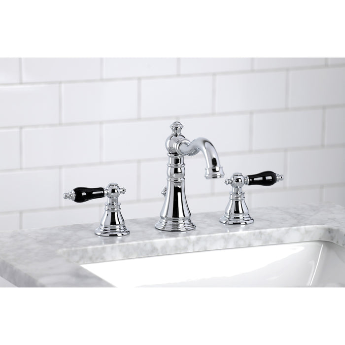 Duchess FSC1971AKL Two-Handle 3-Hole Deck Mount Widespread Bathroom Faucet with Pop-Up Drain, Polished Chrome