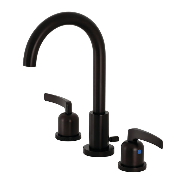 Centurion FSC8925EFL Two-Handle 3-Hole Deck Mount Widespread Bathroom Faucet with Pop-Up Drain, Oil Rubbed Bronze