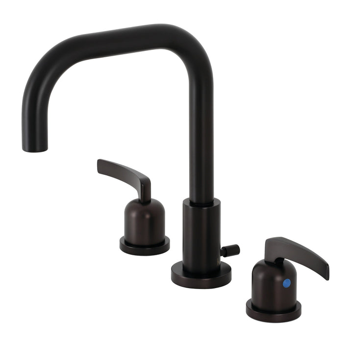 Centurion FSC8935EFL Two-Handle 3-Hole Deck Mount Widespread Bathroom Faucet with Pop-Up Drain, Oil Rubbed Bronze