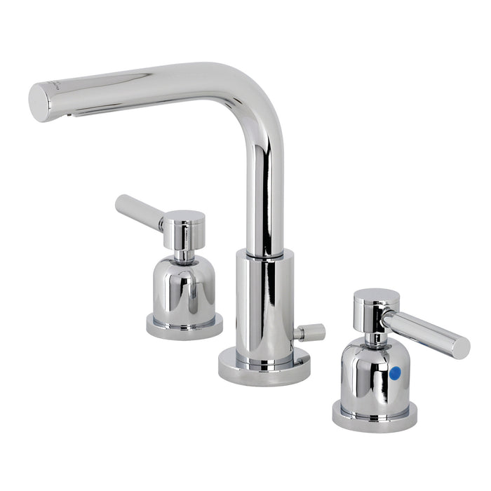 Concord FSC8951DL Two-Handle 3-Hole Deck Mount Widespread Bathroom Faucet with Pop-Up Drain, Polished Chrome