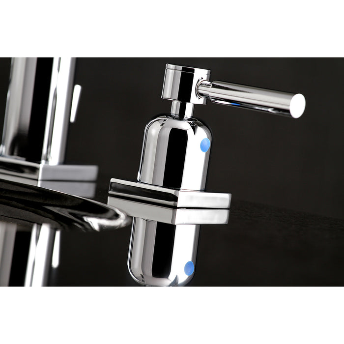 Concord FSC8961DL Two-Handle 3-Hole Deck Mount Widespread Bathroom Faucet with Pop-Up Drain, Polished Chrome